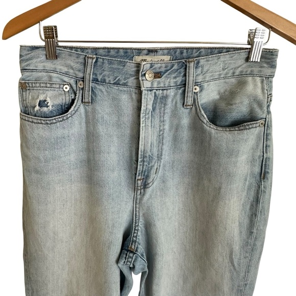 Madewell Size 26 The Curvy Perfect Vintage Jeans Light Wash High Waisted Jeans - Picture 3 of 9